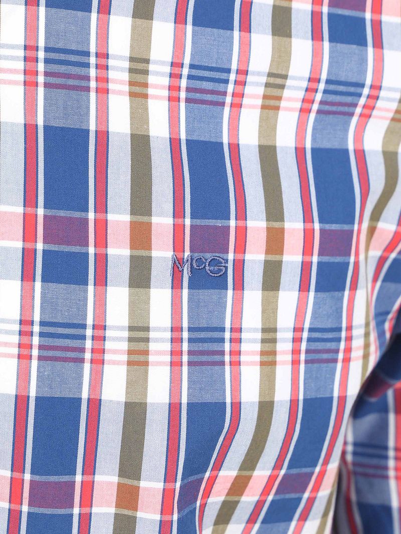McGregor Hemd Poplin Karos Multicolour - Größe XXL günstig online kaufen