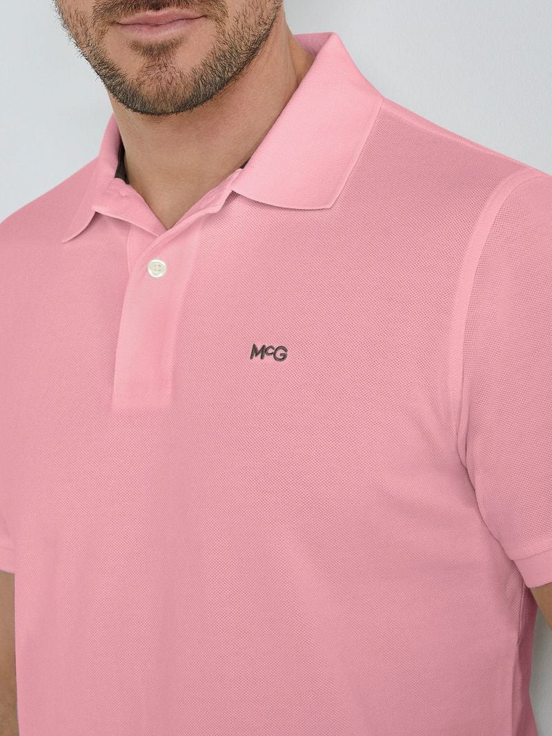 McGregor Piqué Polo Roze