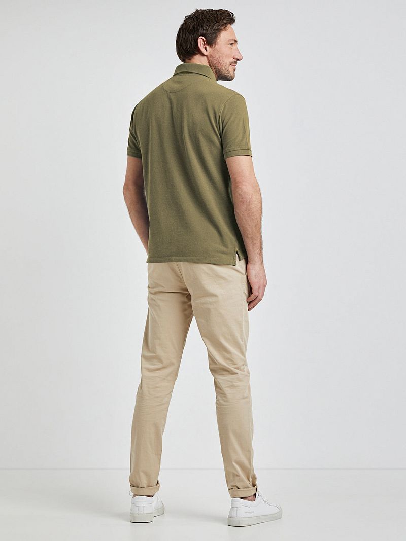 McGregor Piqué Polo Olijfgroen