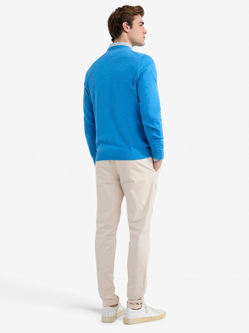 McGregor Trui V-Hals Sea Blauw