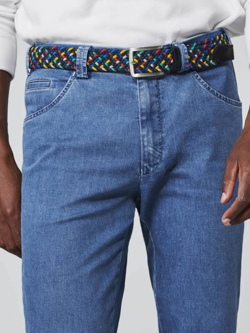 Meyer Jeans Dublin Blauw