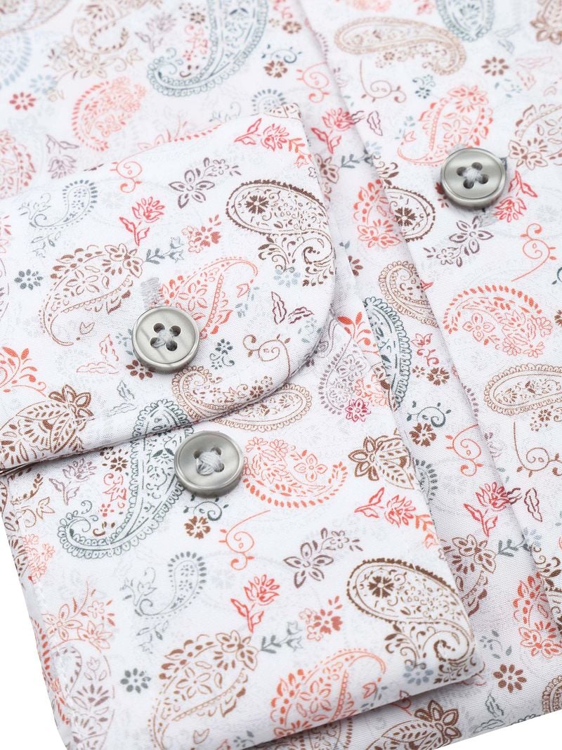 Suitable Melange Hemd Paisley Multicolour - Größe 40 günstig online kaufen