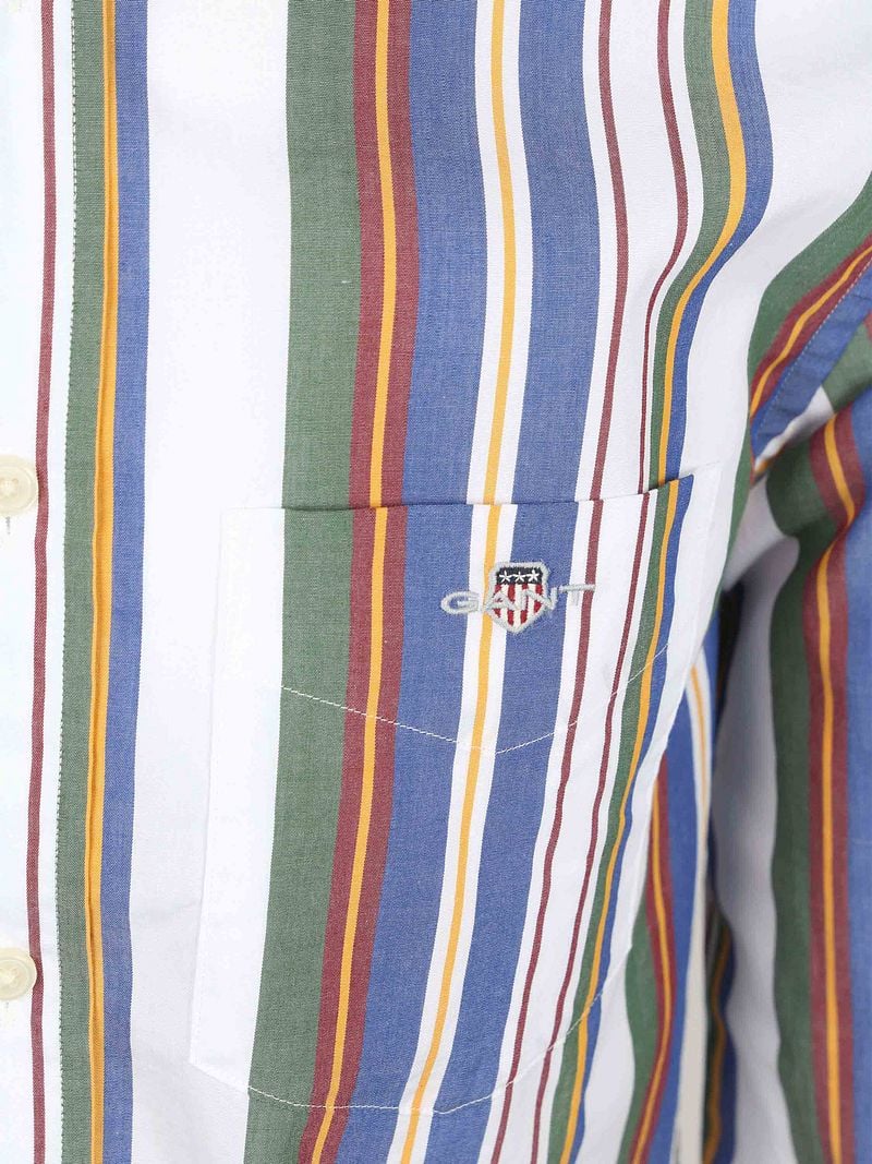 Gant Freizeithemd Stripe Multicolour - Größe XXL günstig online kaufen