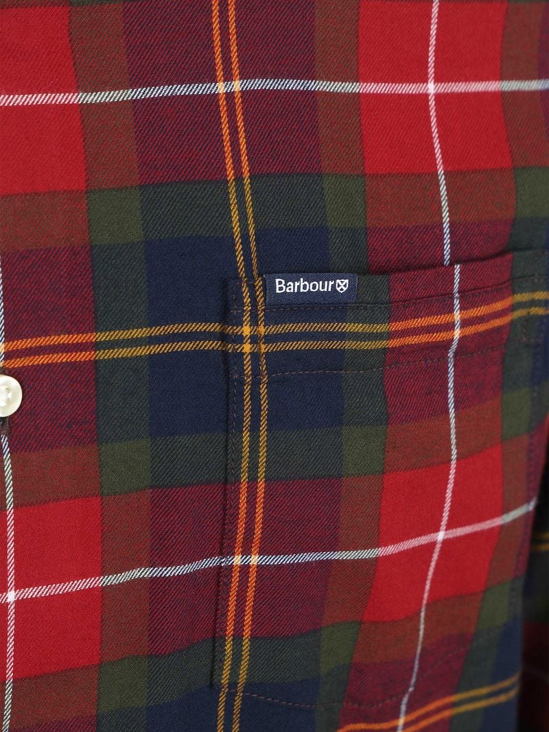 Barbour Fortrose Hemd Tartan Rot - Größe XXL günstig online kaufen