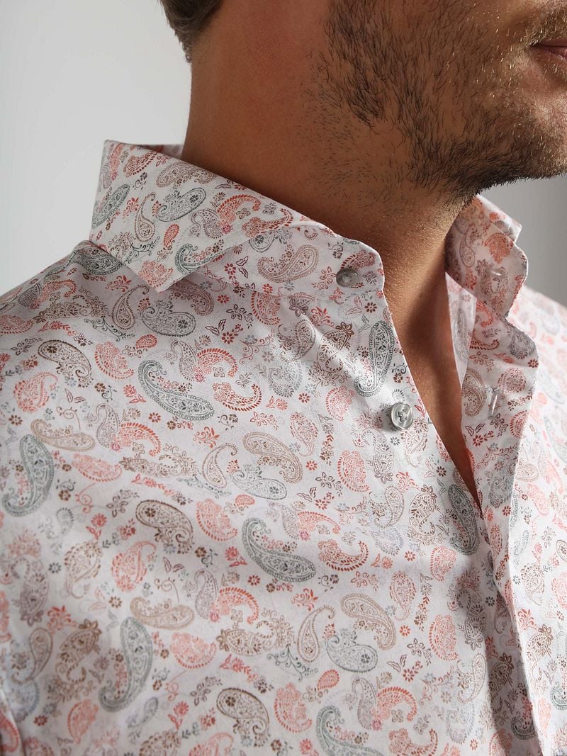 Suitable Melange Hemd Paisley Multicolour - Größe 38 günstig online kaufen