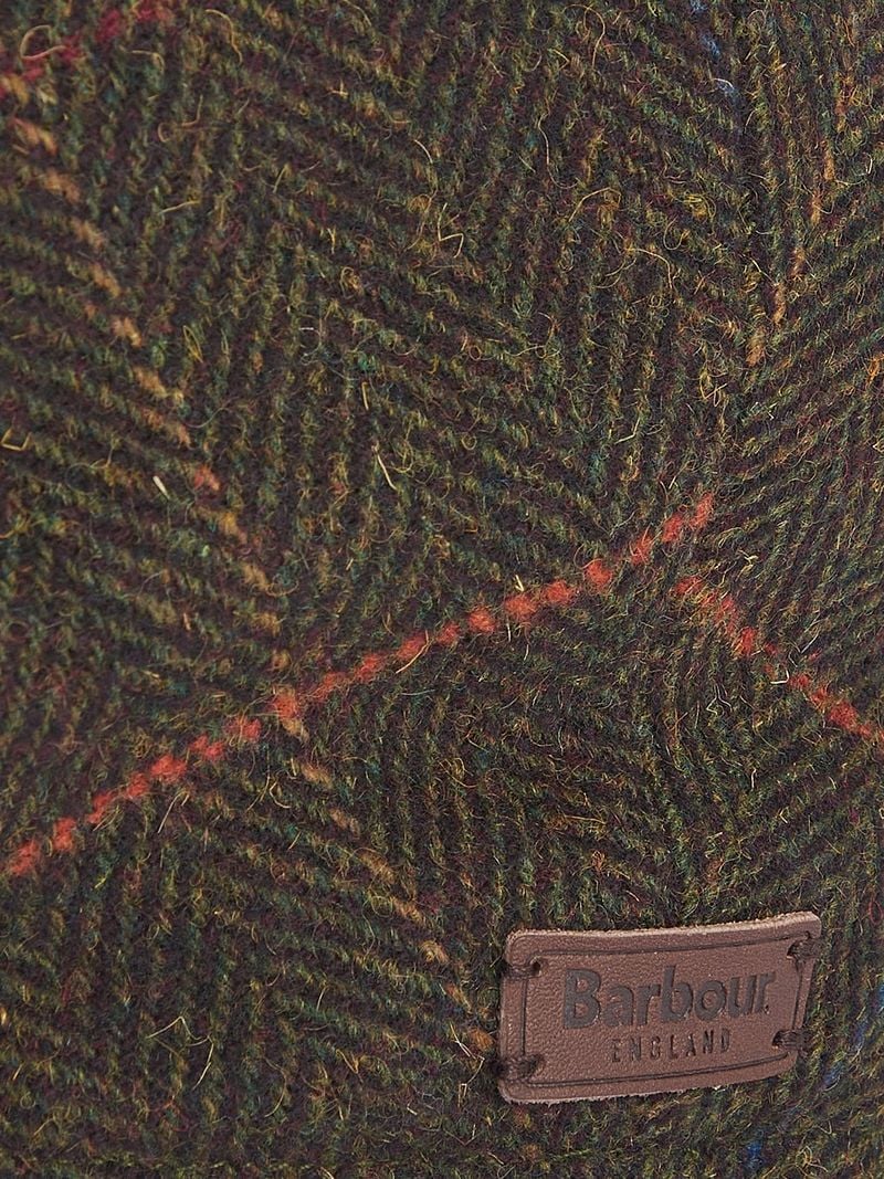 Barbour Wilkin Flat Cap Herringbone Grün - Größe M günstig online kaufen
