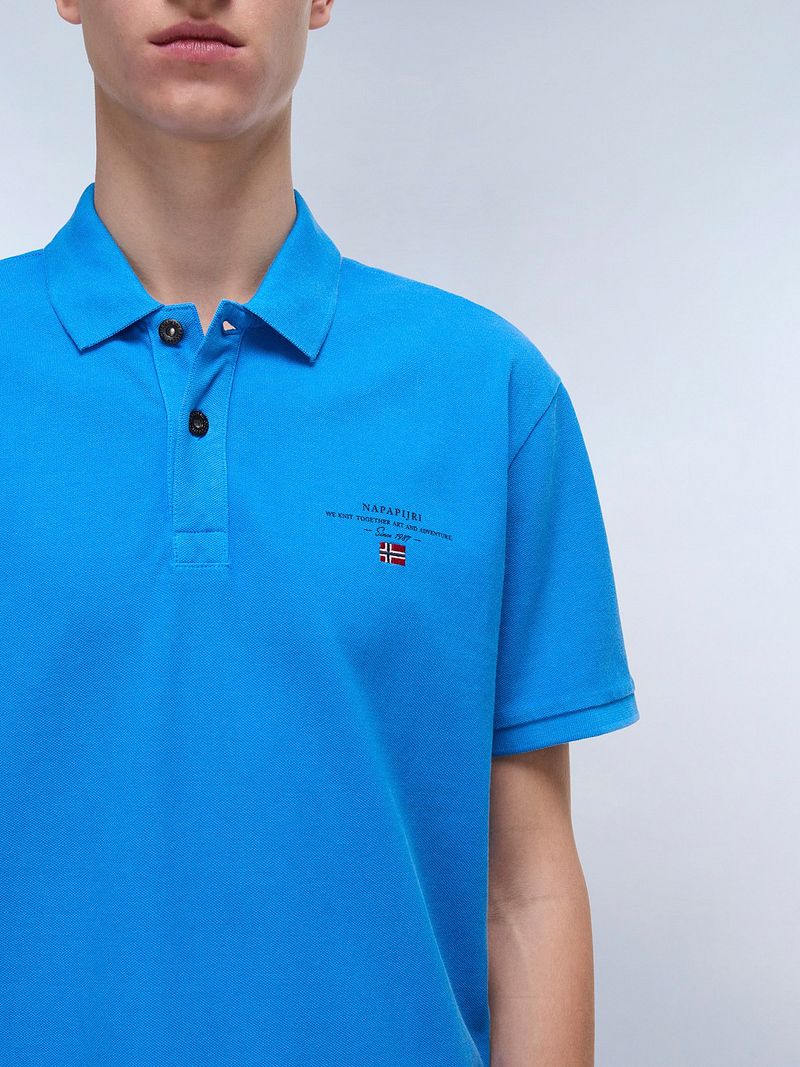 Napapijri Polo Elbas French Blauw