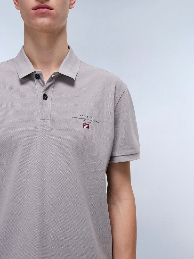 Napapijri Polo Elbas Grijs