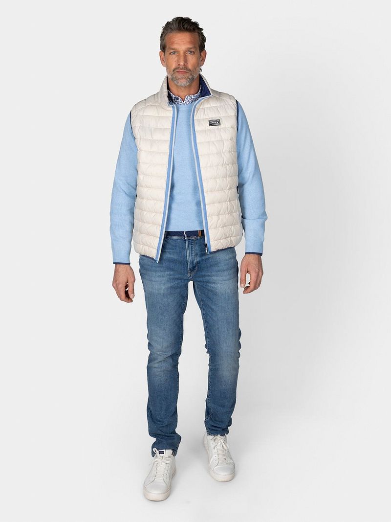 new zealand auckland NZA Bodywarmer Harvey Ecru