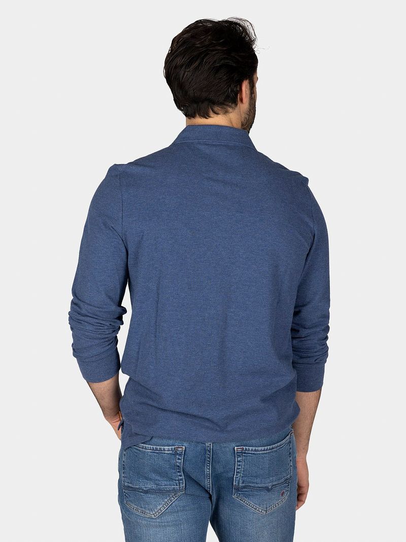 new zealand auckland NZA Longsleeve Polo Marshall Dusk Navy