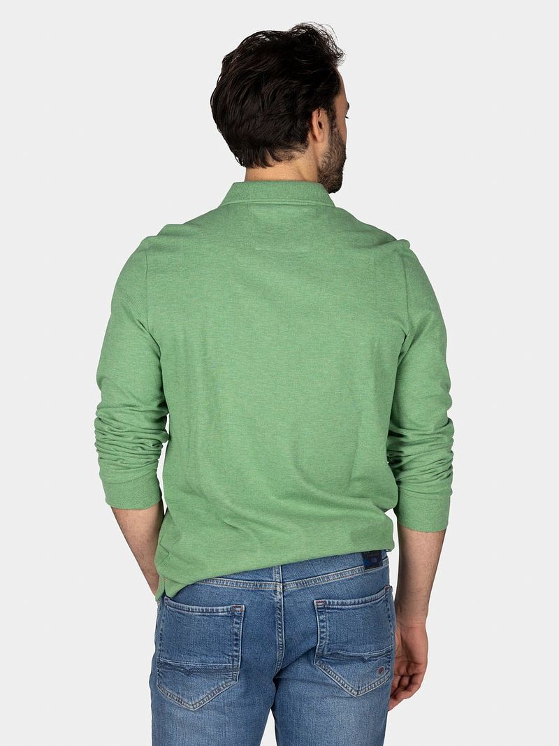 new zealand auckland NZA Longsleeve Polo Marshall Classic Army