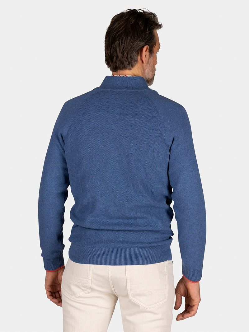 new zealand auckland NZA Half Zip Trui Ralph Blauw