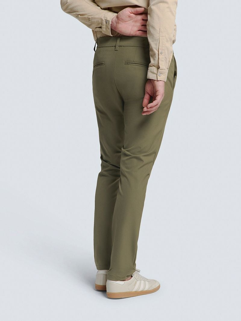 No Excess Chino 4-Way Stretch Sedoc Groen