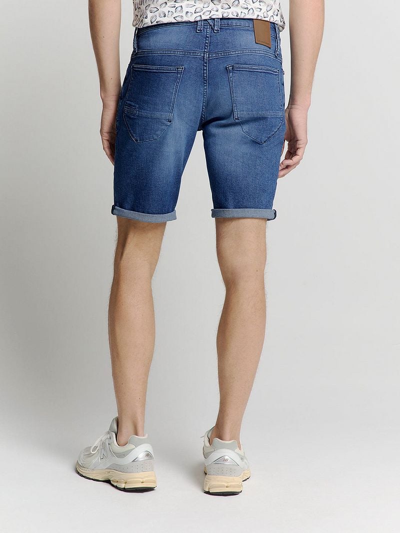 No Excess Short Denim Stretch Stone