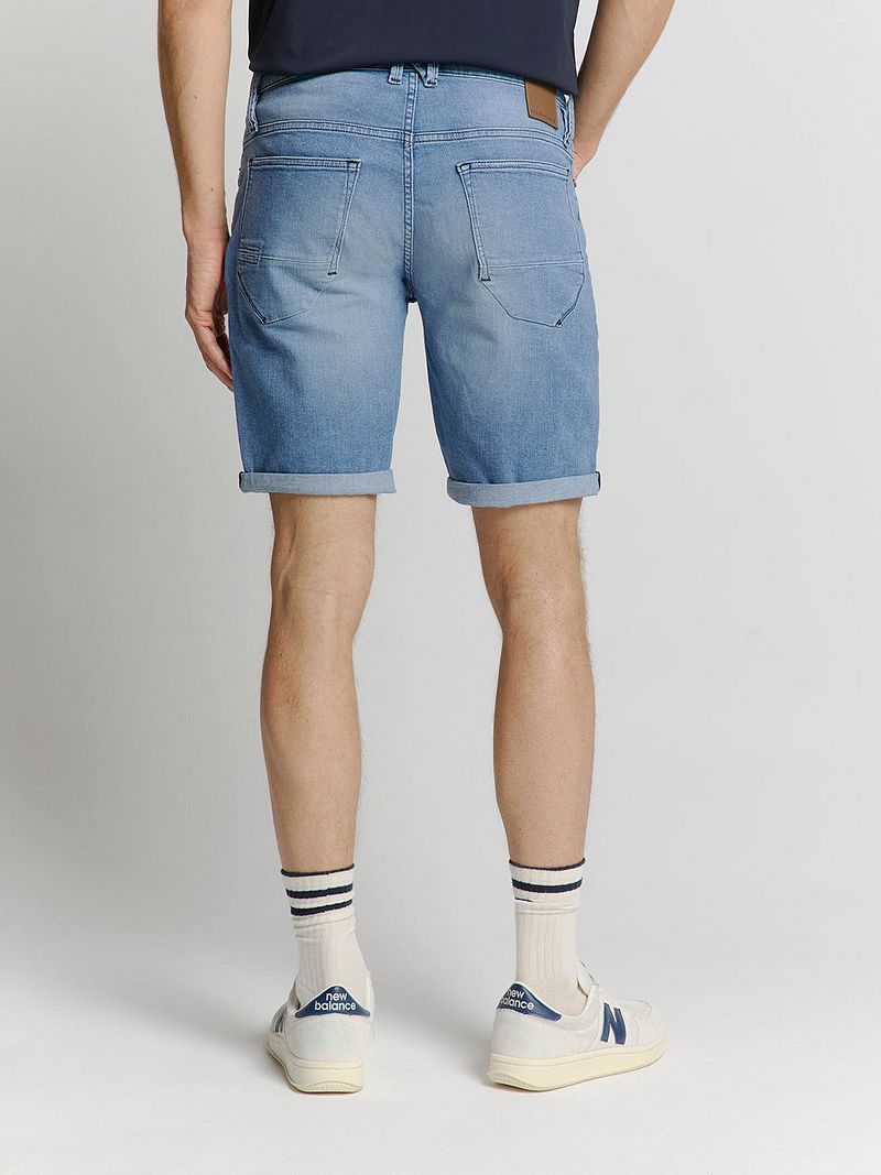 No Excess Short Denim Stretch Bleach