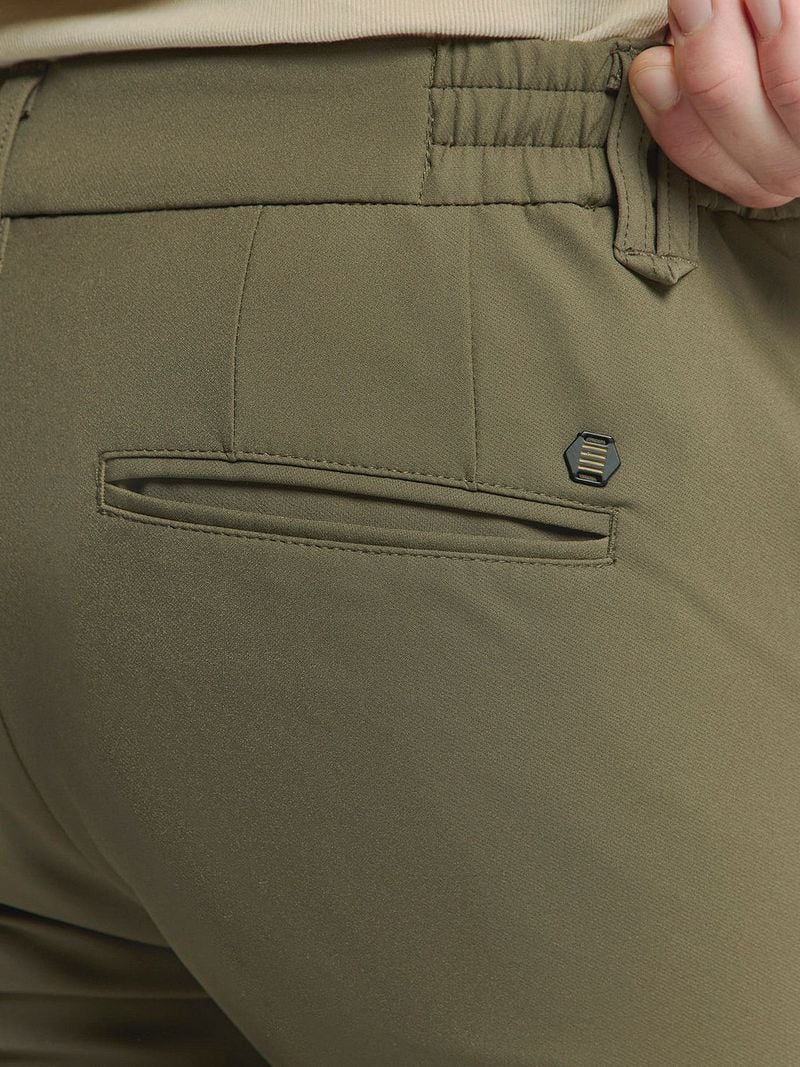 No Excess Chino 4-Way Stretch Sedoc Groen
