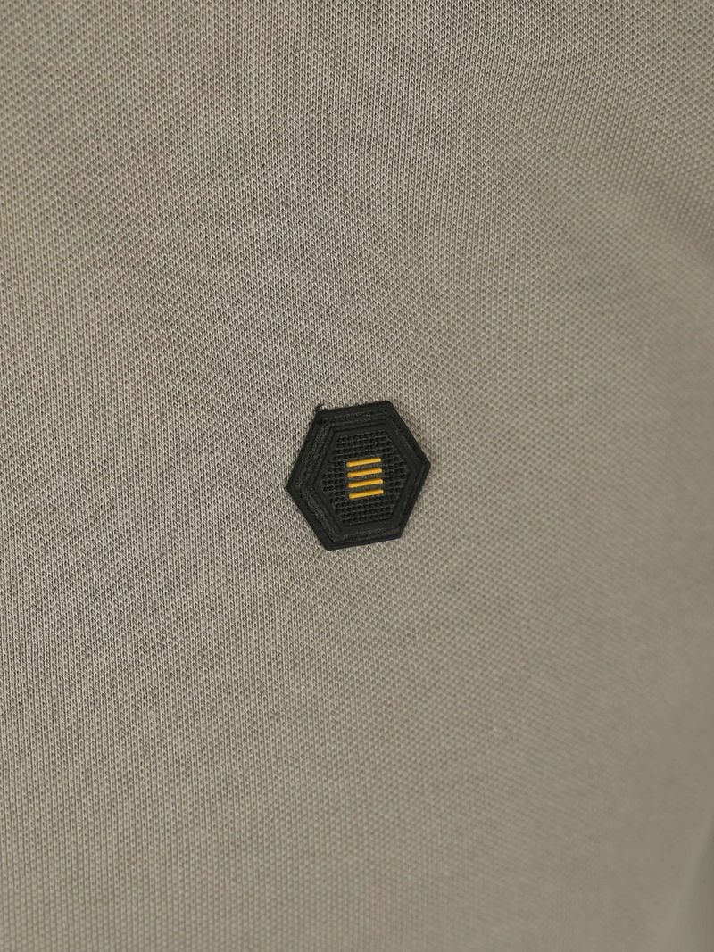 No Excess Half Zip Poloshirt Piqué Grün - Größe XL günstig online kaufen