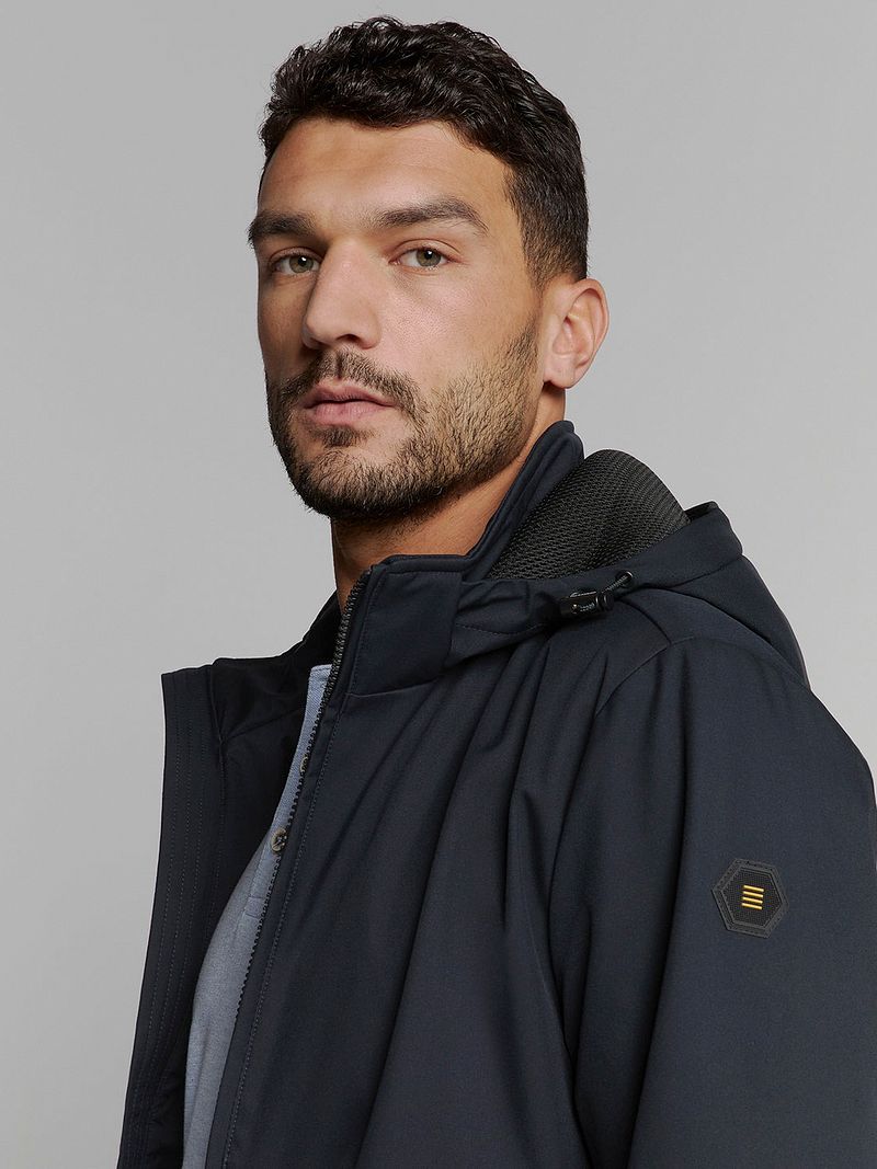 No Excess Jas Capuchon Navy