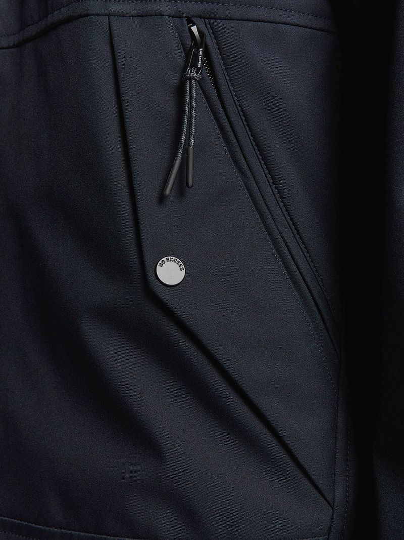 No Excess Jas Capuchon Navy