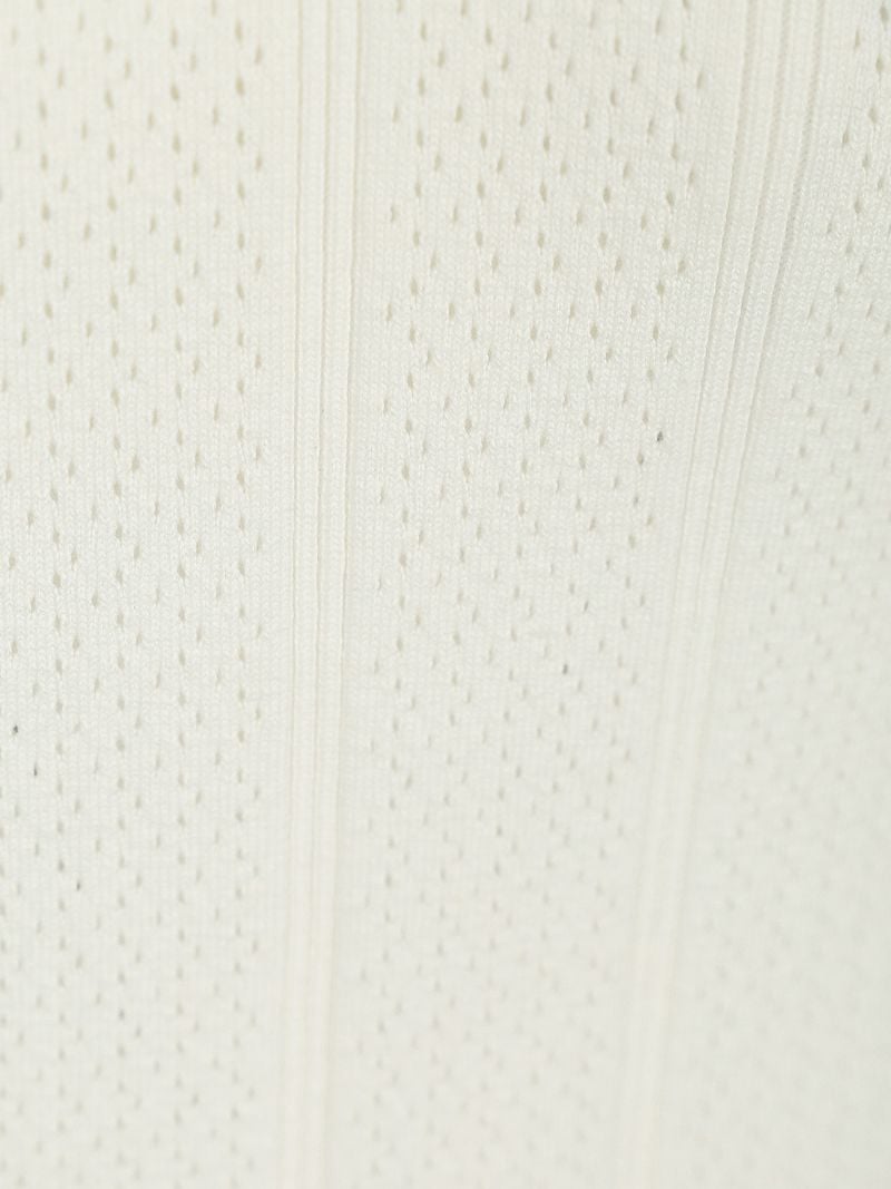 No Excess Knitted Poloshirt Off White - Größe M günstig online kaufen