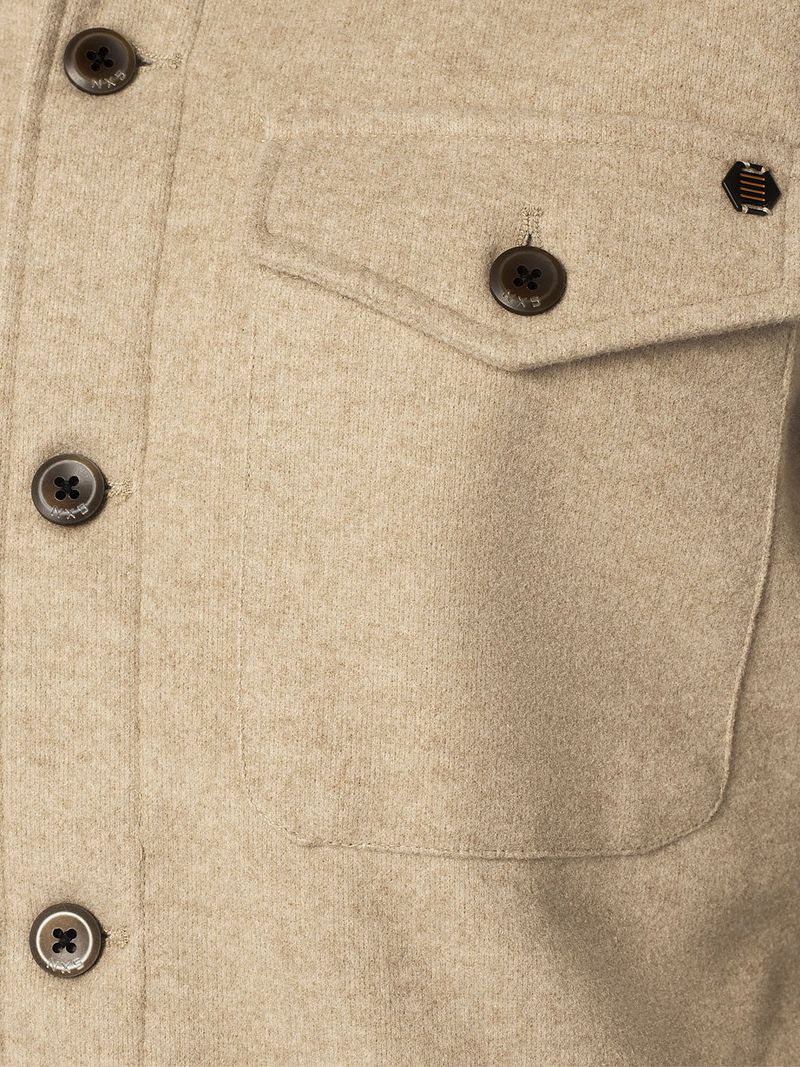 No Excess Overshirt Khaki