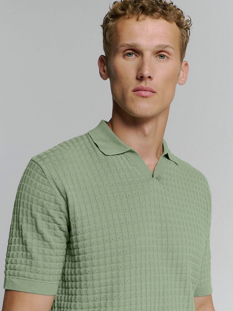 No Excess Poloshirt Groen