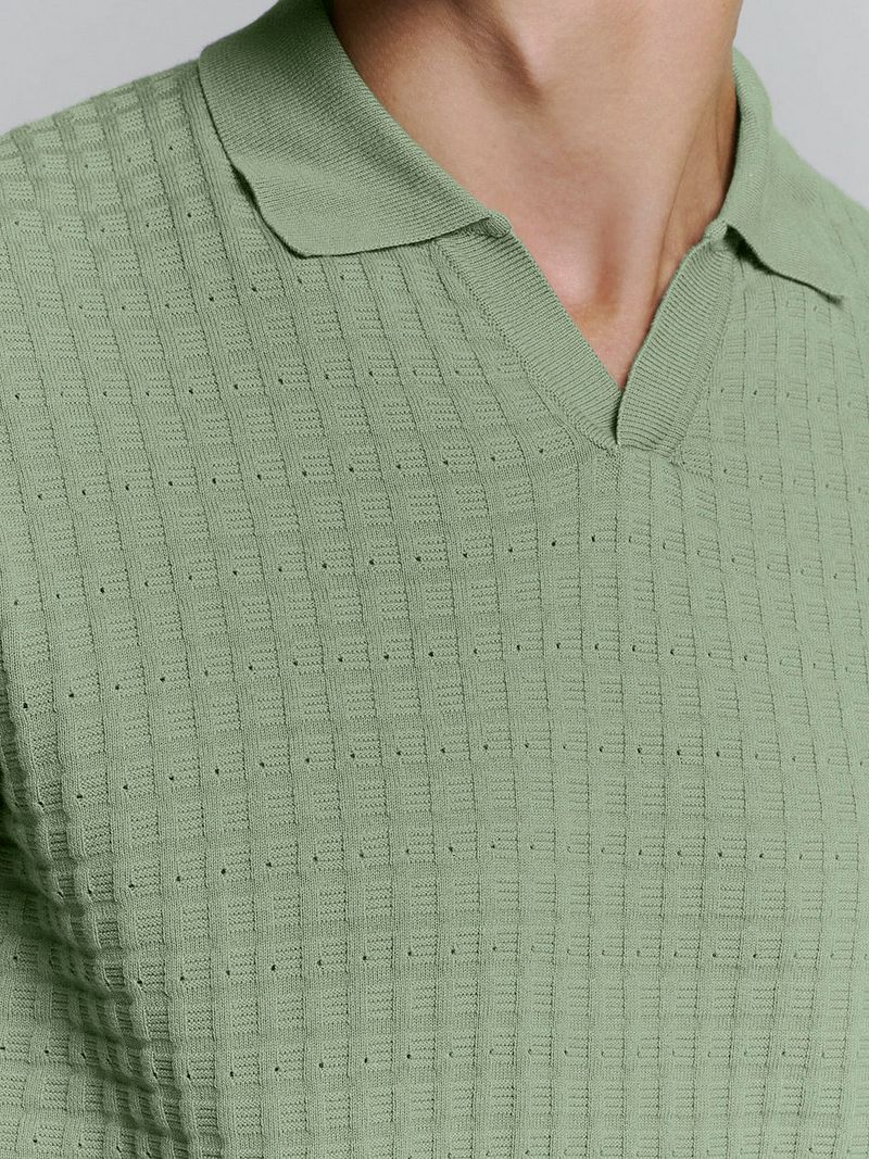 No Excess Poloshirt Groen