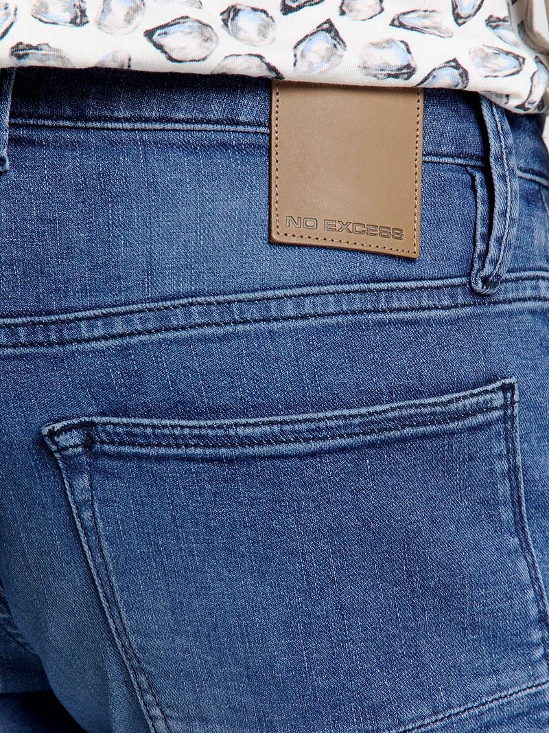 No Excess Short Denim Stretch Stone