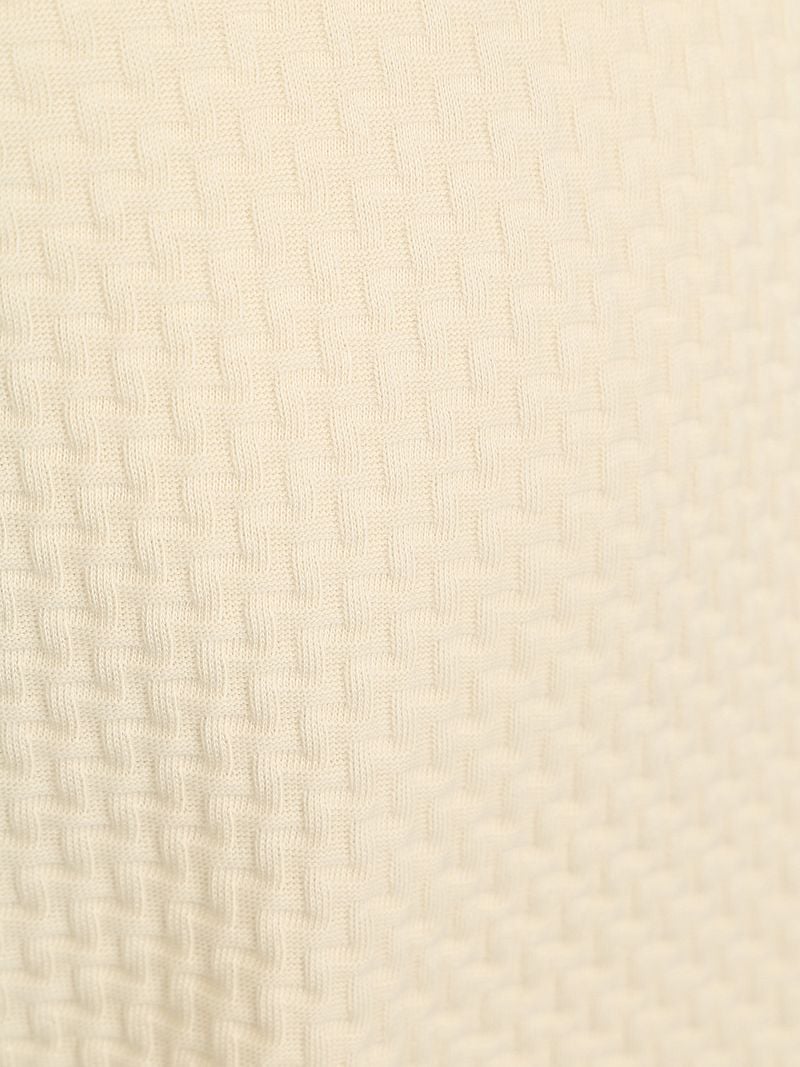 No Excess No-Excess T-Shirt Jacquard Ecru