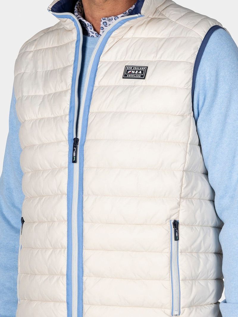 new zealand auckland NZA Bodywarmer Harvey Ecru