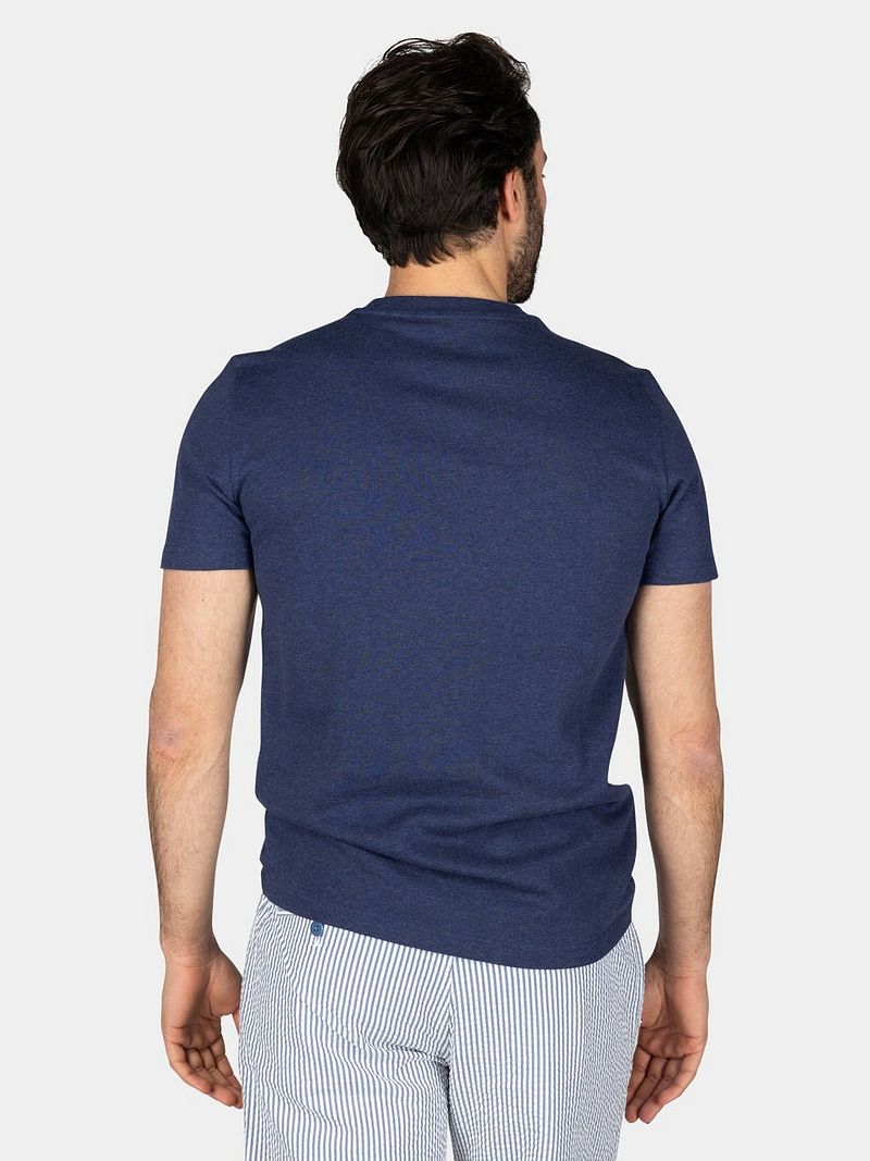 new zealand auckland NZA T-shirt Franklin Light Navy