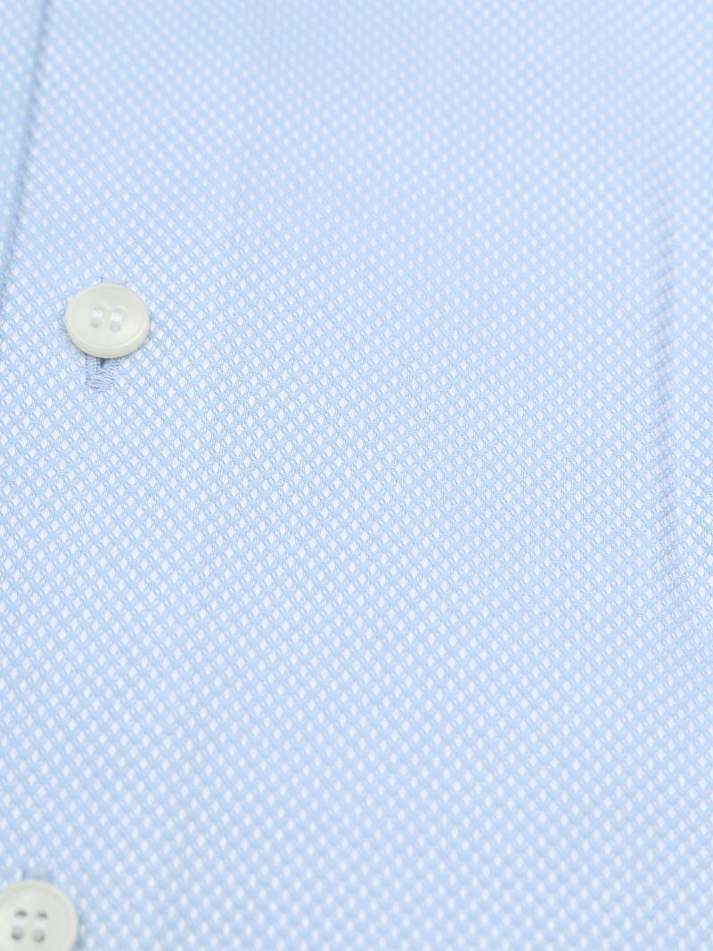 OLYMP Level 5 Dobby Hemd Hellblau - Größe 41 günstig online kaufen