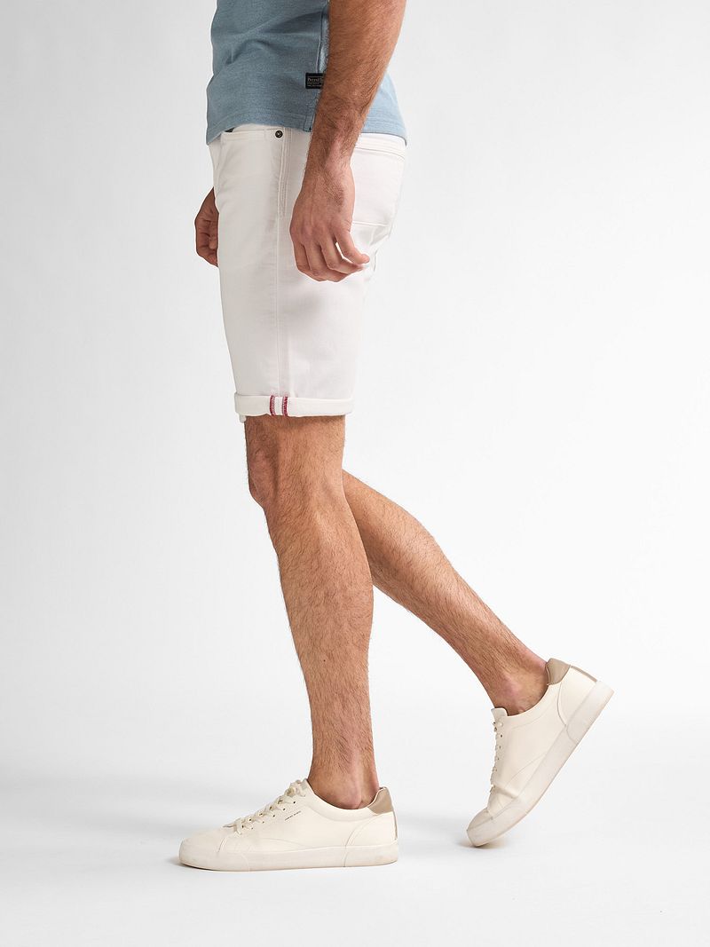 Petrol Denim Short Jackson Wit