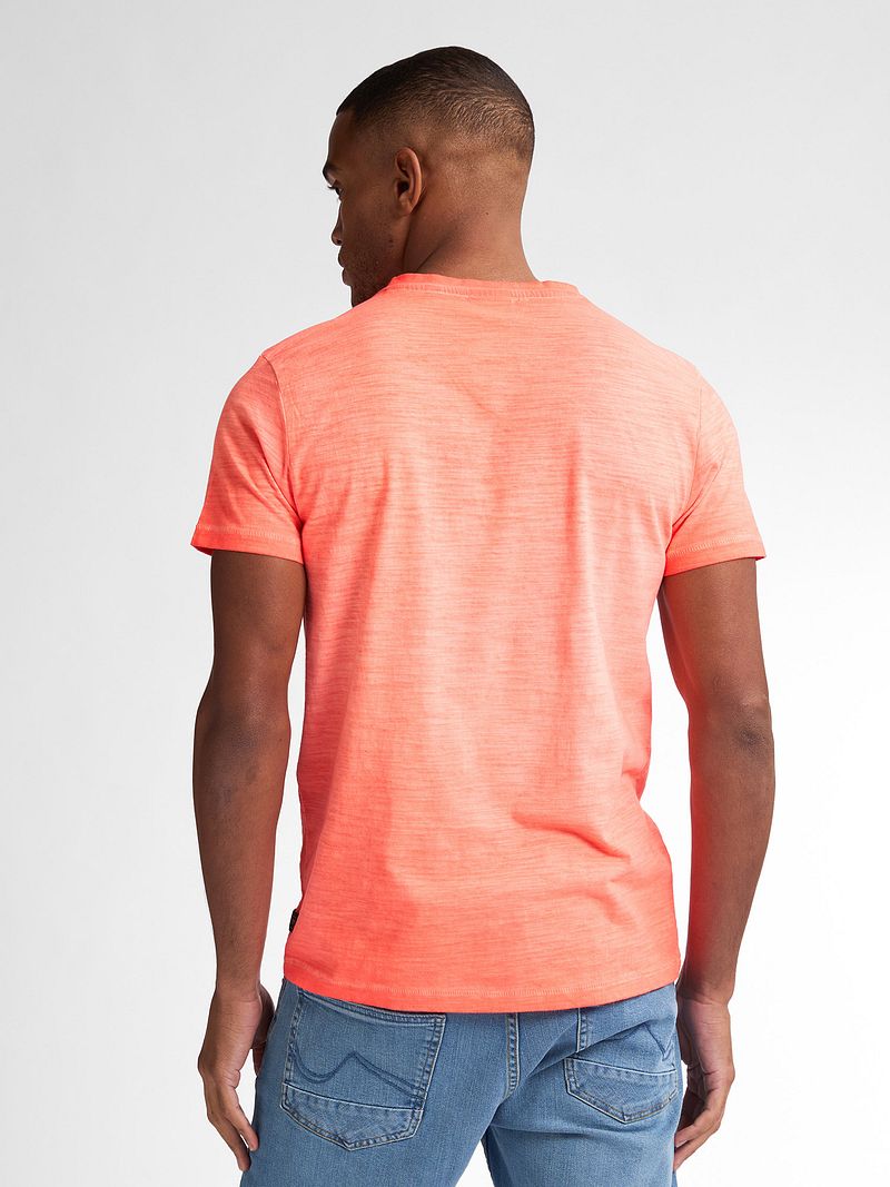 Petrol T-Shirt Stingray Bright Coral