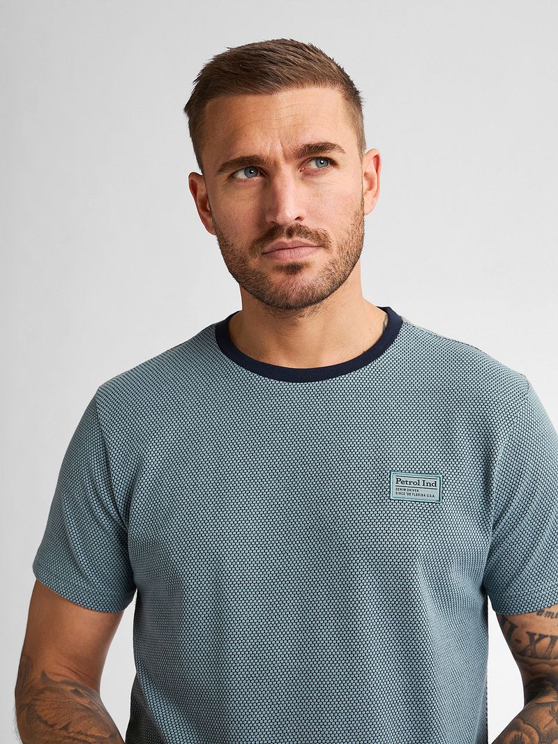 Petrol T-Shirt Tealcrest Ocean Blauw