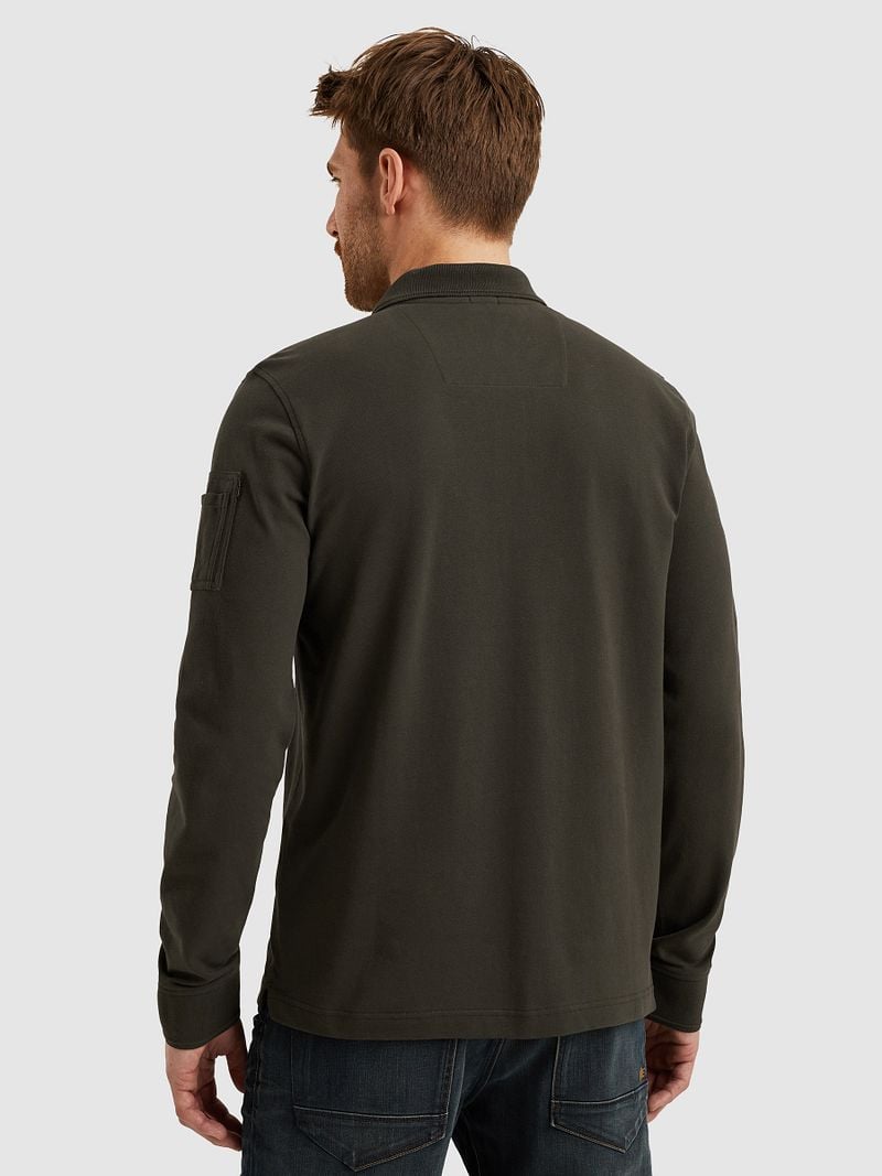 PME Legend American Classic Longsleeve Poloshirt Beluga