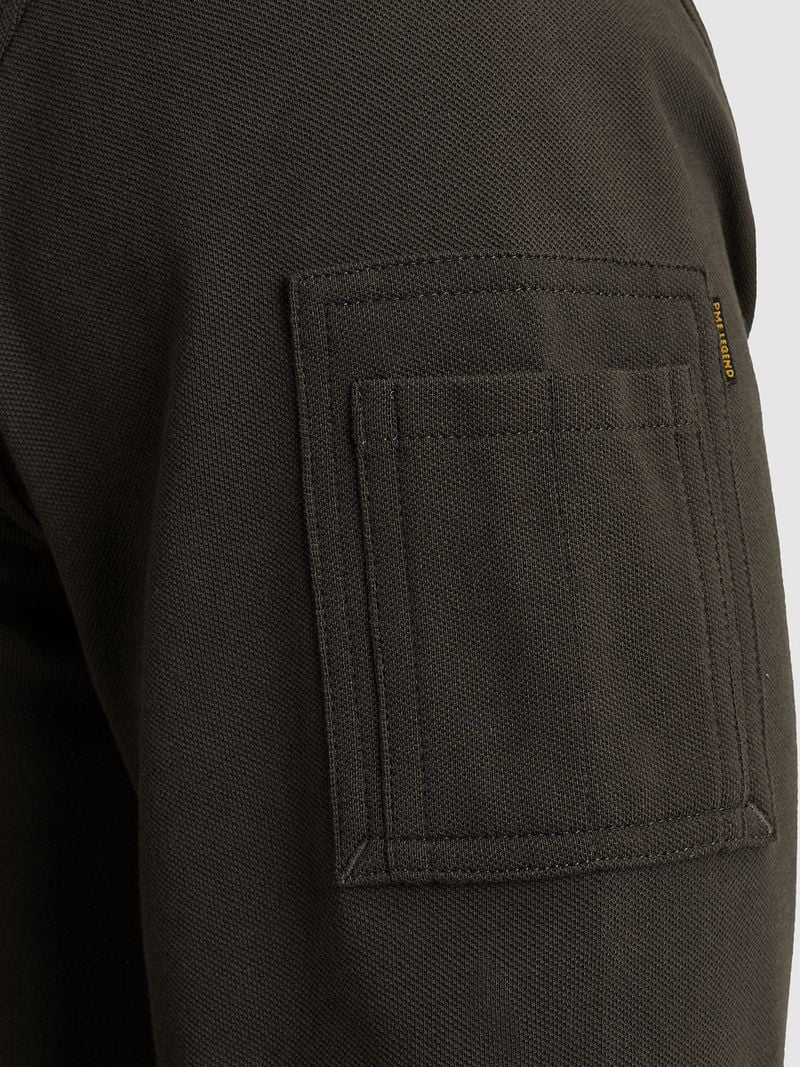 PME Legend American Classic Longsleeve Poloshirt Beluga