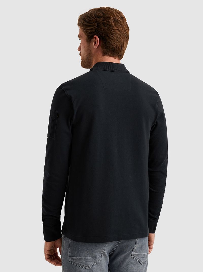 PME Legend American Classic Longsleeve Poloshirt Navy
