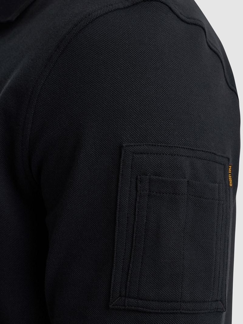 PME Legend American Classic Longsleeve Poloshirt Navy