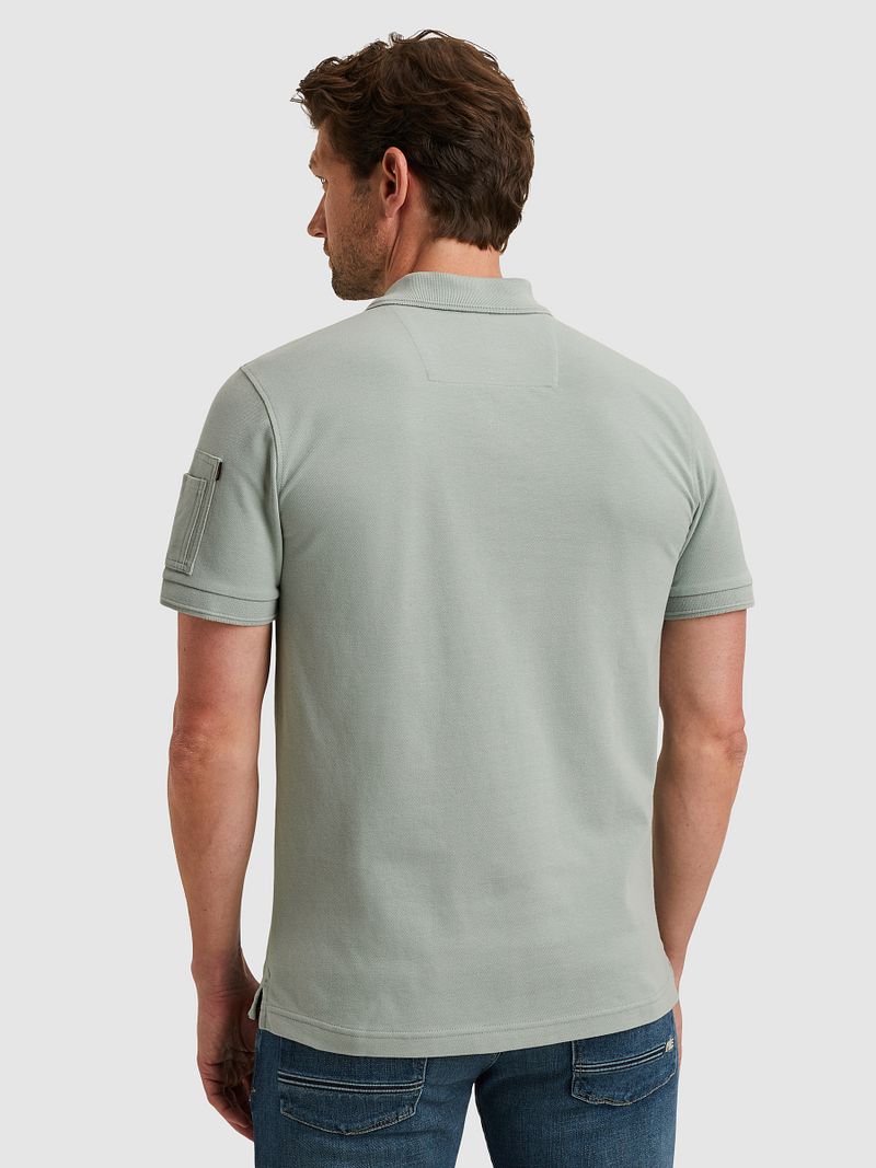 PME Legend American Classic Poloshirt Silver Blue