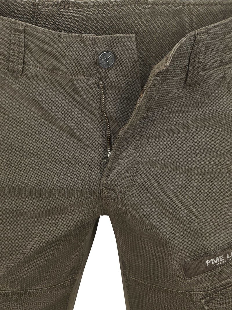 PME Legend Nordrop Cargobroek Micro Print Groen
