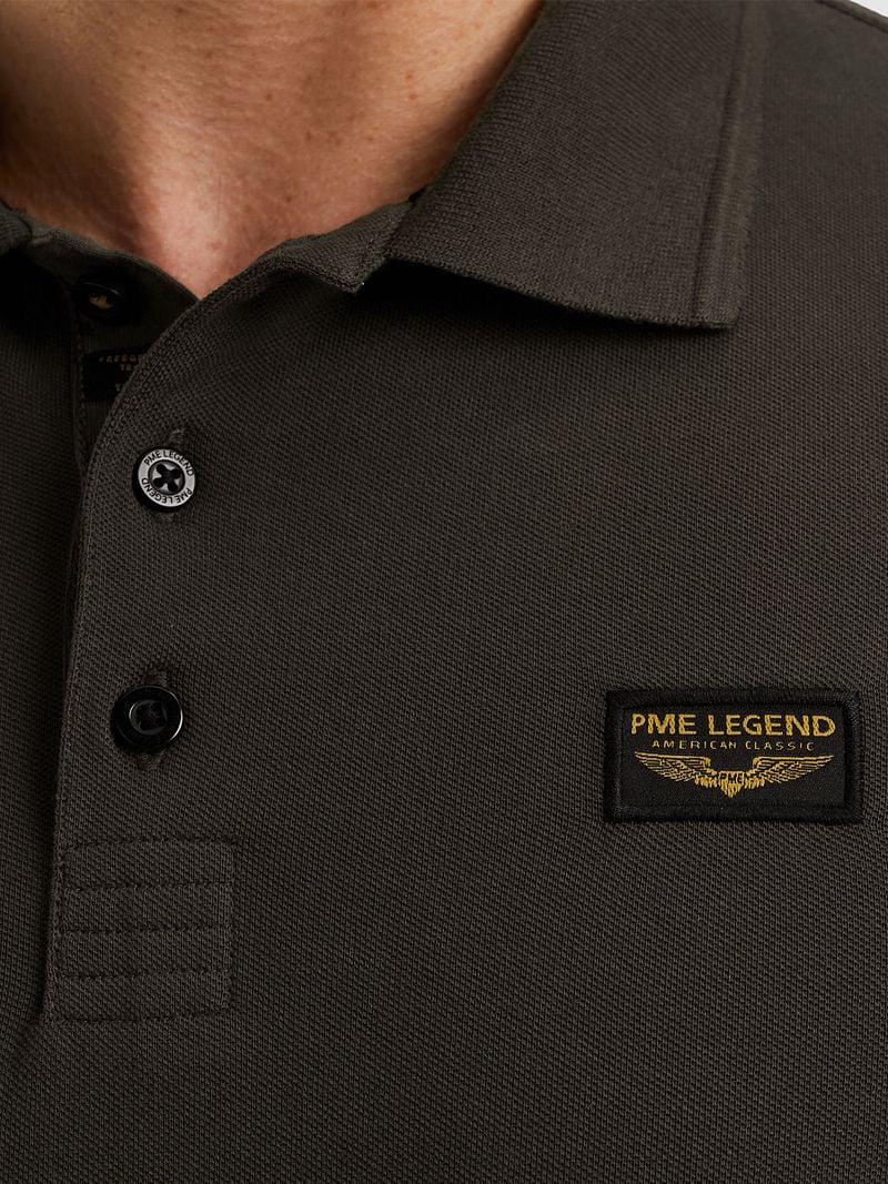 PME Legend American Classic Longsleeve Poloshirt Beluga