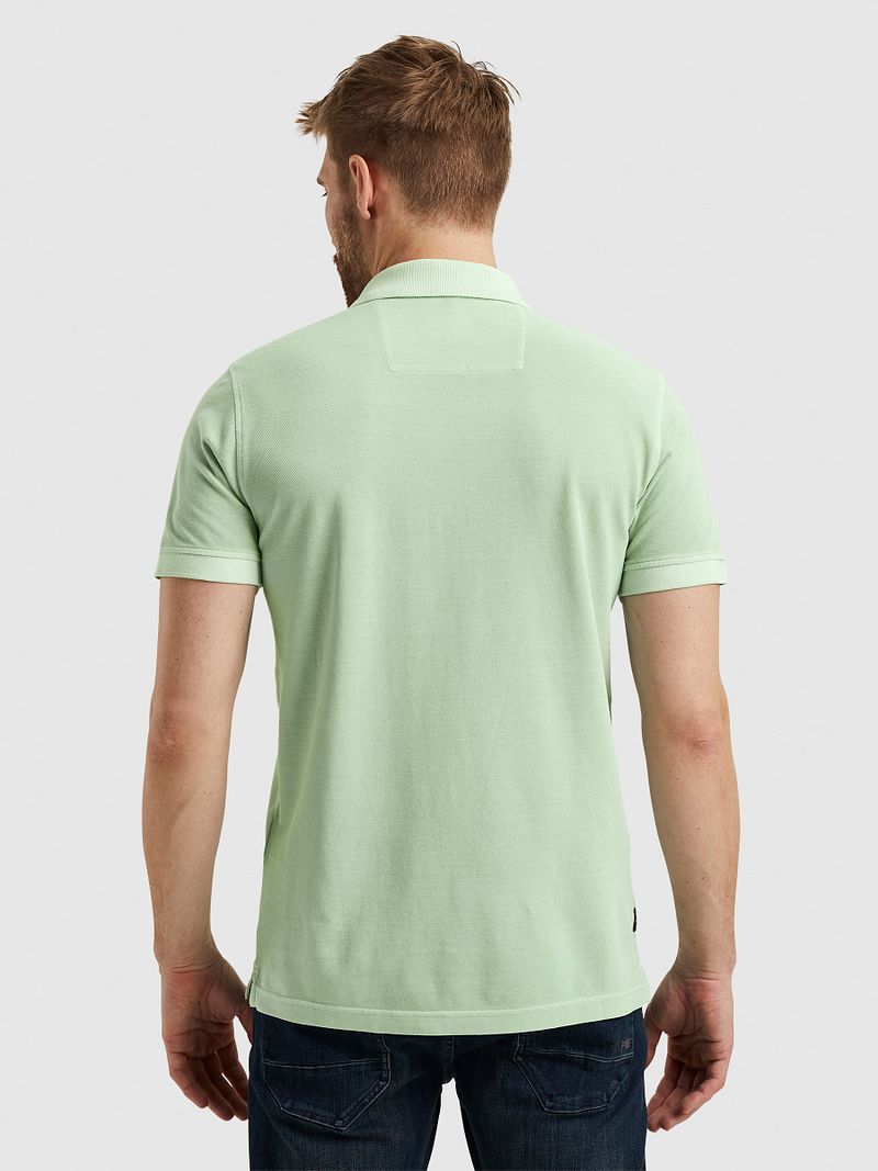 PME Legend Polo Piqué Garment Dye Lichtgroen