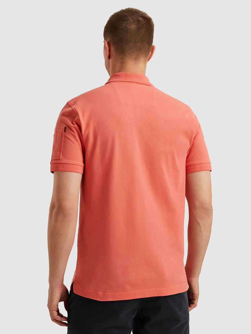 PME Legend Poloshirt Trackway Coral