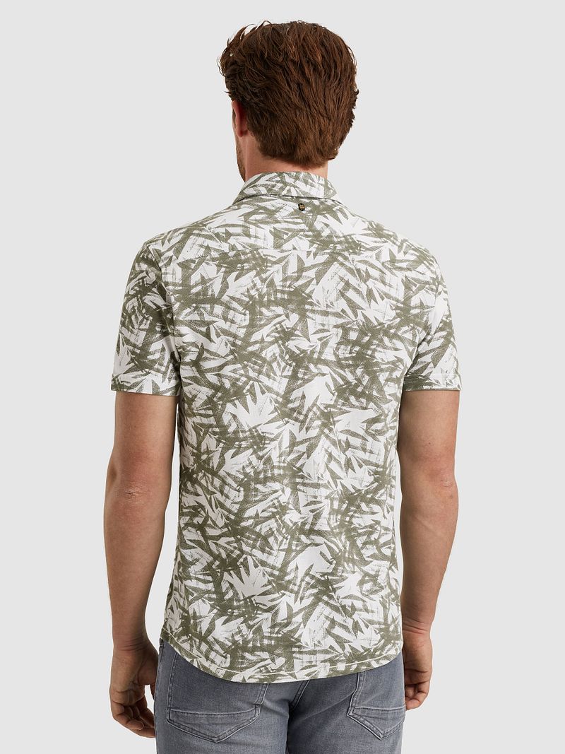 PME Legend Short Sleeve Overhemd Print Groen