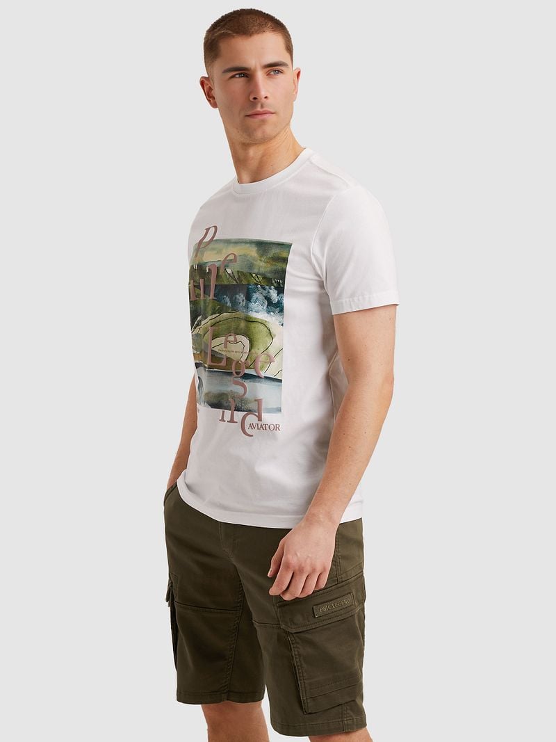 PME Legend T-Shirt Artwork Weiß - Größe L günstig online kaufen