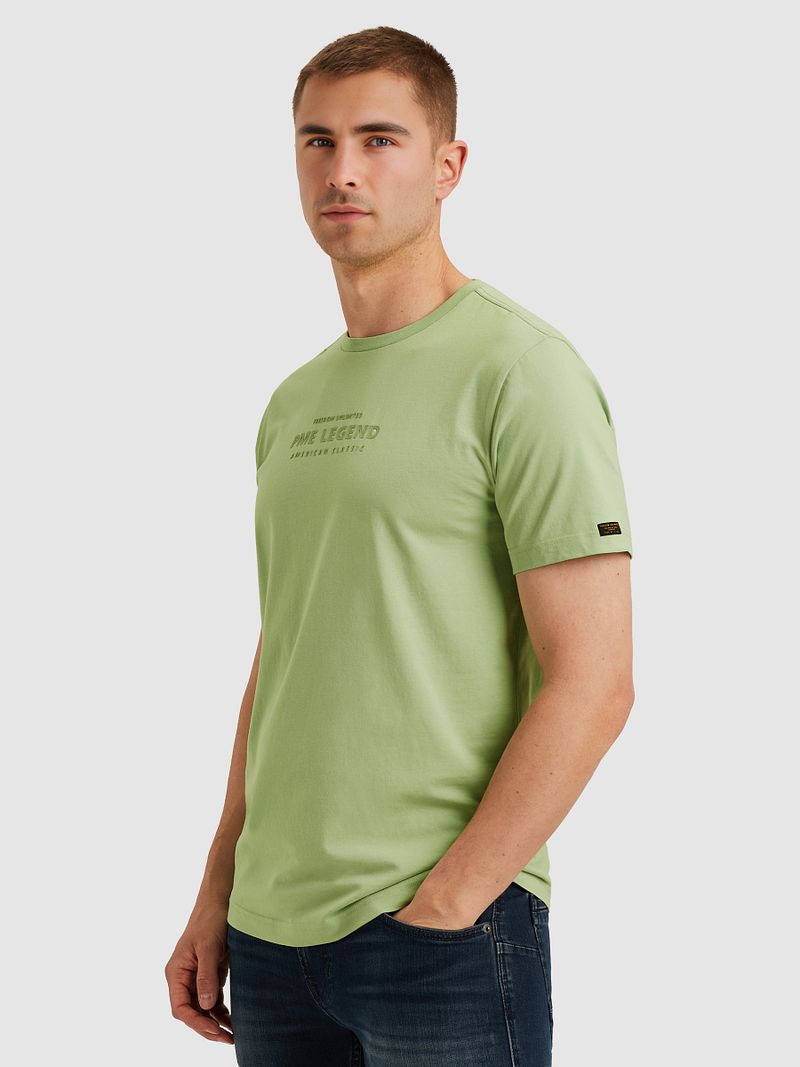 PME Legend T-Shirt Logo Lichtgroen