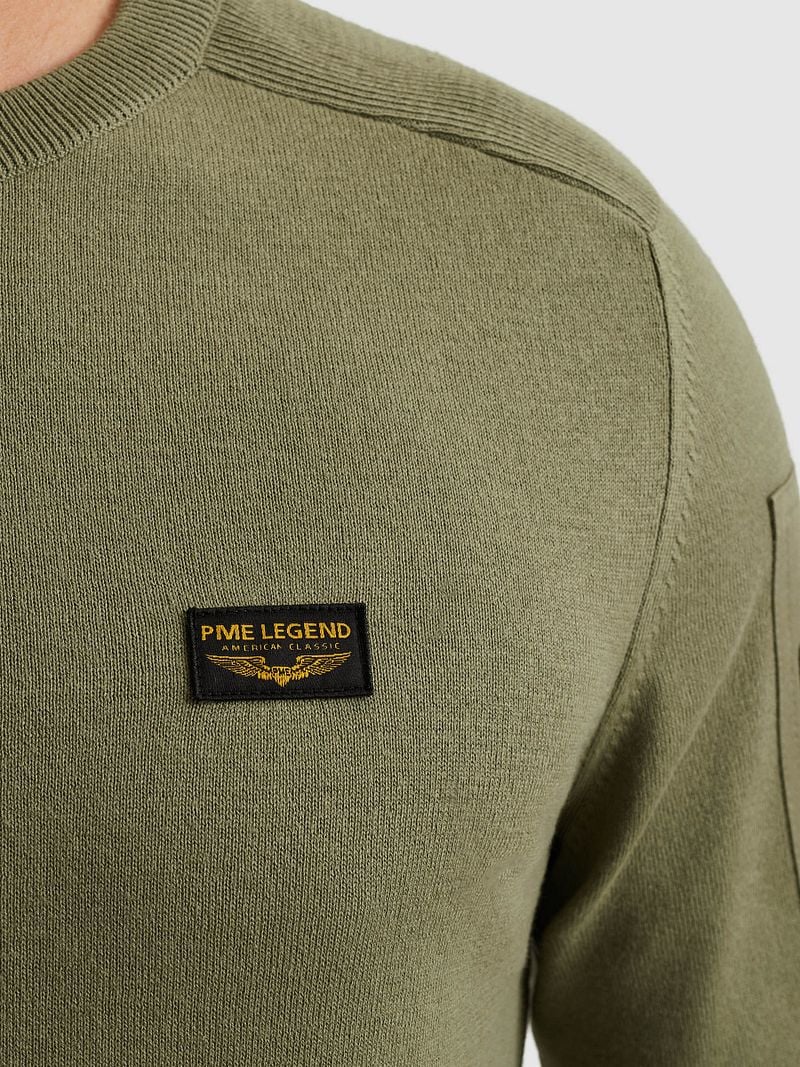 PME Legend American Classic Trui Oil Groen