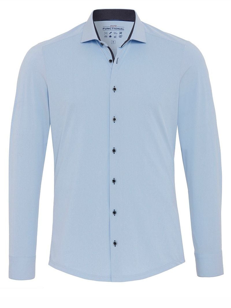 Pure Shirt Blau - Größe 38 günstig online kaufen