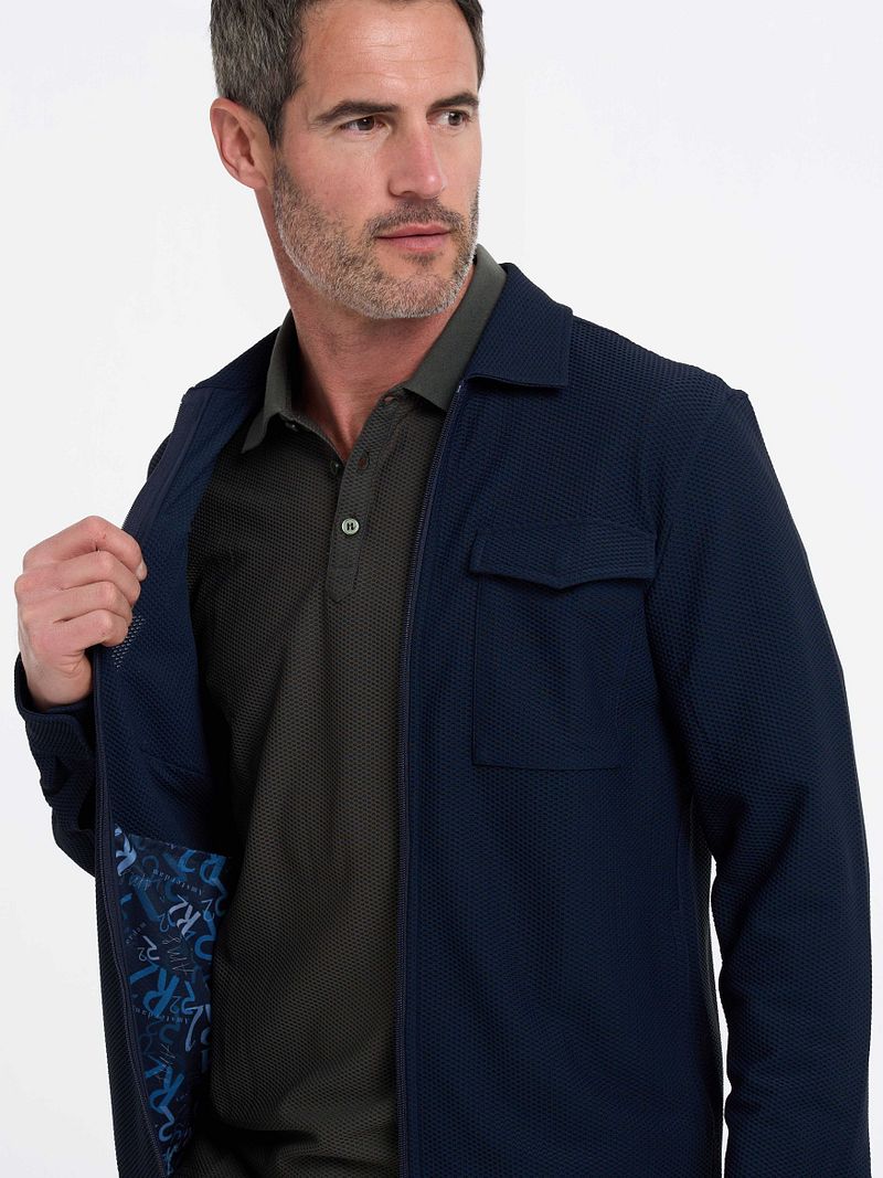 R2 Amsterdam R2 Travel Overshirt Navy